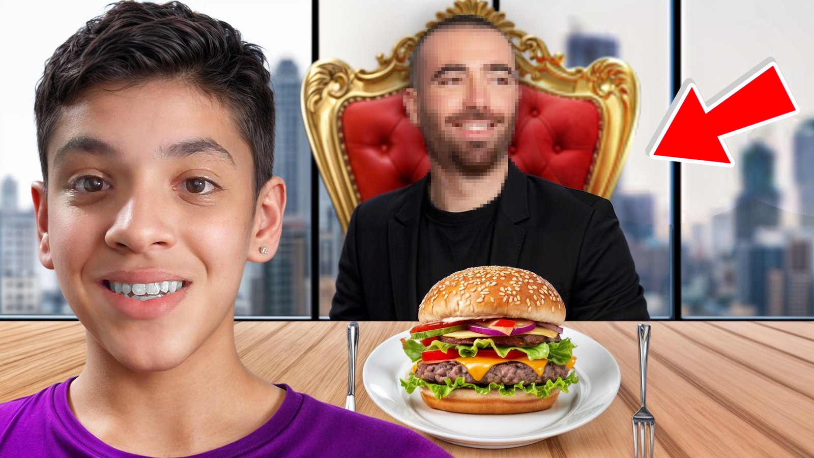טאמבנייל המבורגר
